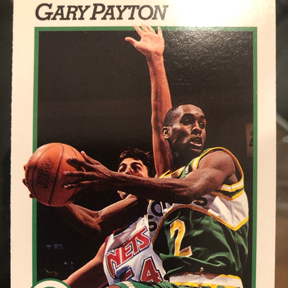 1991 NBA Gary Payton Card